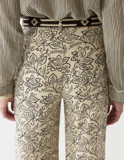 Maison Hotel Lolo Straight Leg Trousers White