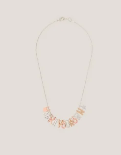 Make Your Own Letter Charm Necklace Set