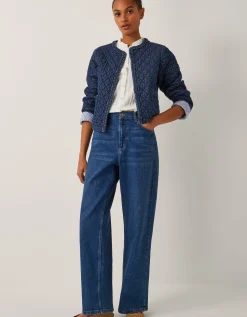 Martha Denim Plait Jacket Blue