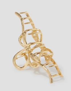 Metal Bow Claw Clip