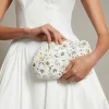 Mia Floral Embellished Clutch Bag