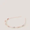 Mini Bow Embellished Headband
