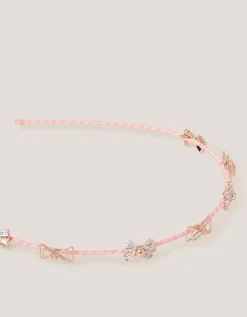 Mini Bow Embellished Headband