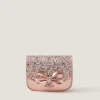 Mini Glitter Bow Metallic Bag