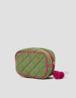 Mini Quilted Make Up Bag
