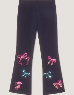 Mon Cheri Kick Flare Leggings Blue