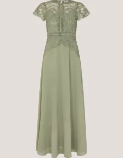 Monica Lace Bridesmaid Dress Green