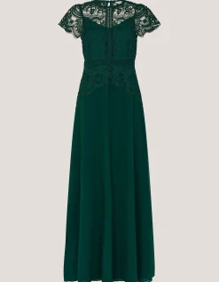 Monica Lace Bridesmaid Dress Green