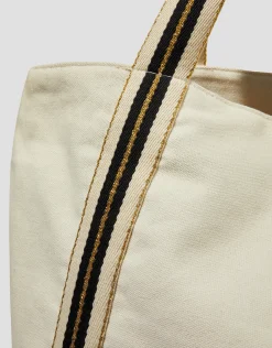 Nia Stripe Strap Tote Bag