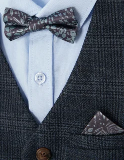 Oliver Check 4-Piece Suit Blue