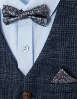 Oliver 3-Piece Check Suit Blue