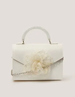 Organza Flower Glitter Bag