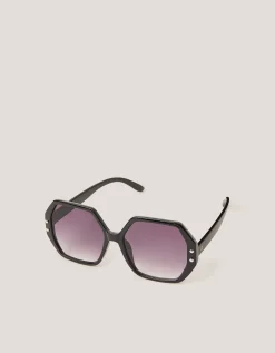 Oversized Hexagonal Sunglasses