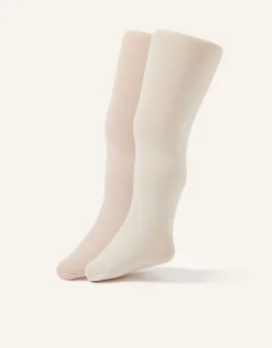 2-Pack Baby Opaque Tights Multi
