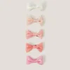 5-Pack Bow Hair Clips
