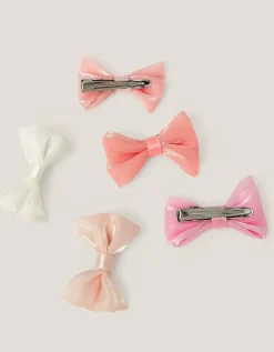 5-Pack Bow Hair Clips