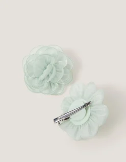 2-Pack Bridesmaid Flower Hair Clips