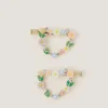 2-Pack Floral Heart Hair Clips
