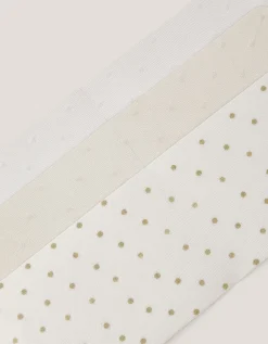 3-Pack Glitter Spot Tights Multi