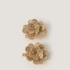2-Pack Rhinestone Flower Hair Clips