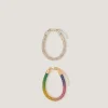 2-Pack Rhinestone Tube Bracelets