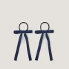 2-Pack Ribbon Bow School Hair Bands