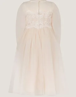 Paige Lace Party Dress White