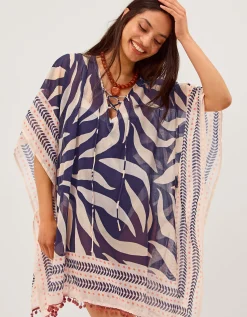 Paloma Print Mini Kaftan