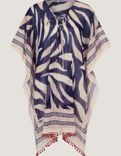Paloma Print Mini Kaftan