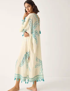 Pam Palm Print Kaftan