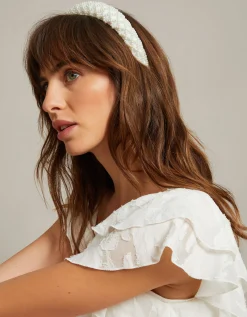 Pearl Beaded Headband