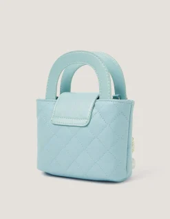 Pearl Charm Quilted Bag