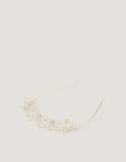 Pearl Flower Tiara