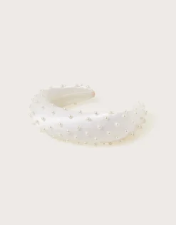 Pearl Padded Bridal Headband