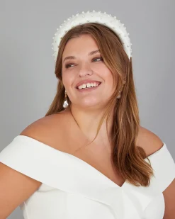 Pearl Padded Bridal Headband