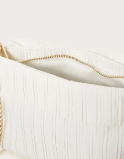Pleated Bow Bag