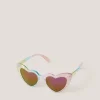 Rainbow Heart Sunglasses