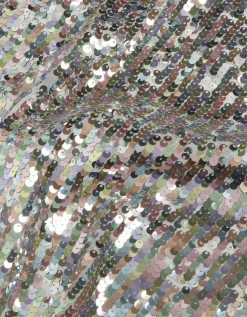 Rainbow Sequin Party Dress Multi