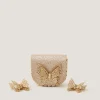Rhinestone Butterfly Bag & Hair Clips Set
