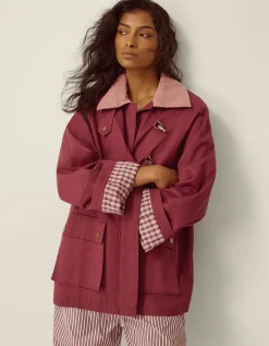 Robin Barn Jacket Red