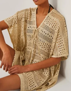 Rosa Knit Mini Kaftan