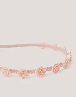 Rose Beaded Headband