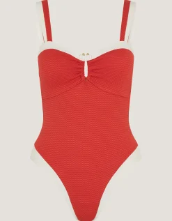 Sabrina Two Tone Swimsuit Orange
