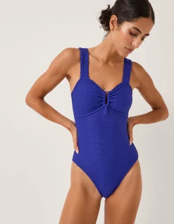 Sabrina U-Front Swimsuit Blue