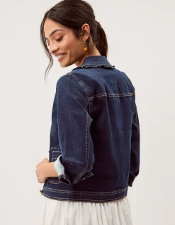 Sadie Frill Denim Jacket Blue