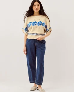 Safi Shell Knit Jumper Ivory