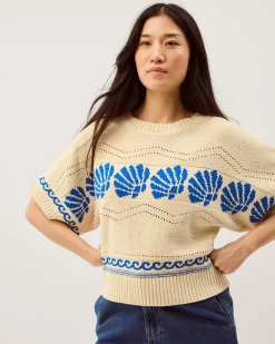 Safi Shell Knit Jumper Ivory