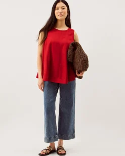 Sammy Swing Tank Top Red