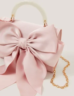 Satin Bow Bag