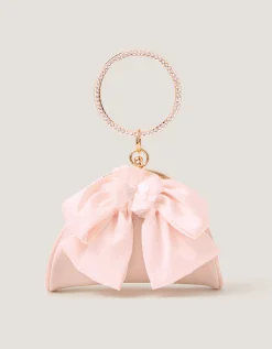 Sequin Bow Bangle Bag